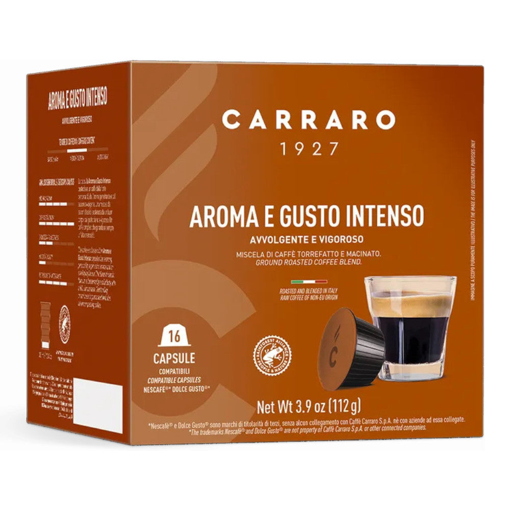 Kawa w kapsułkach Carraro Dolce Gusto Aroma E Gusto Intenso, 16 szt.