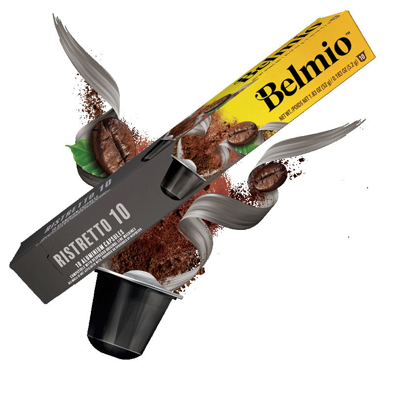 Kawa w kapsułkach Belmio Ristretto w formacie Nespresso