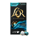 Kapsułki z kawą LOR Espresso Papua Nowa Gwinea 10 szt., kompatybilne z Nespresso*, 100% Arabica