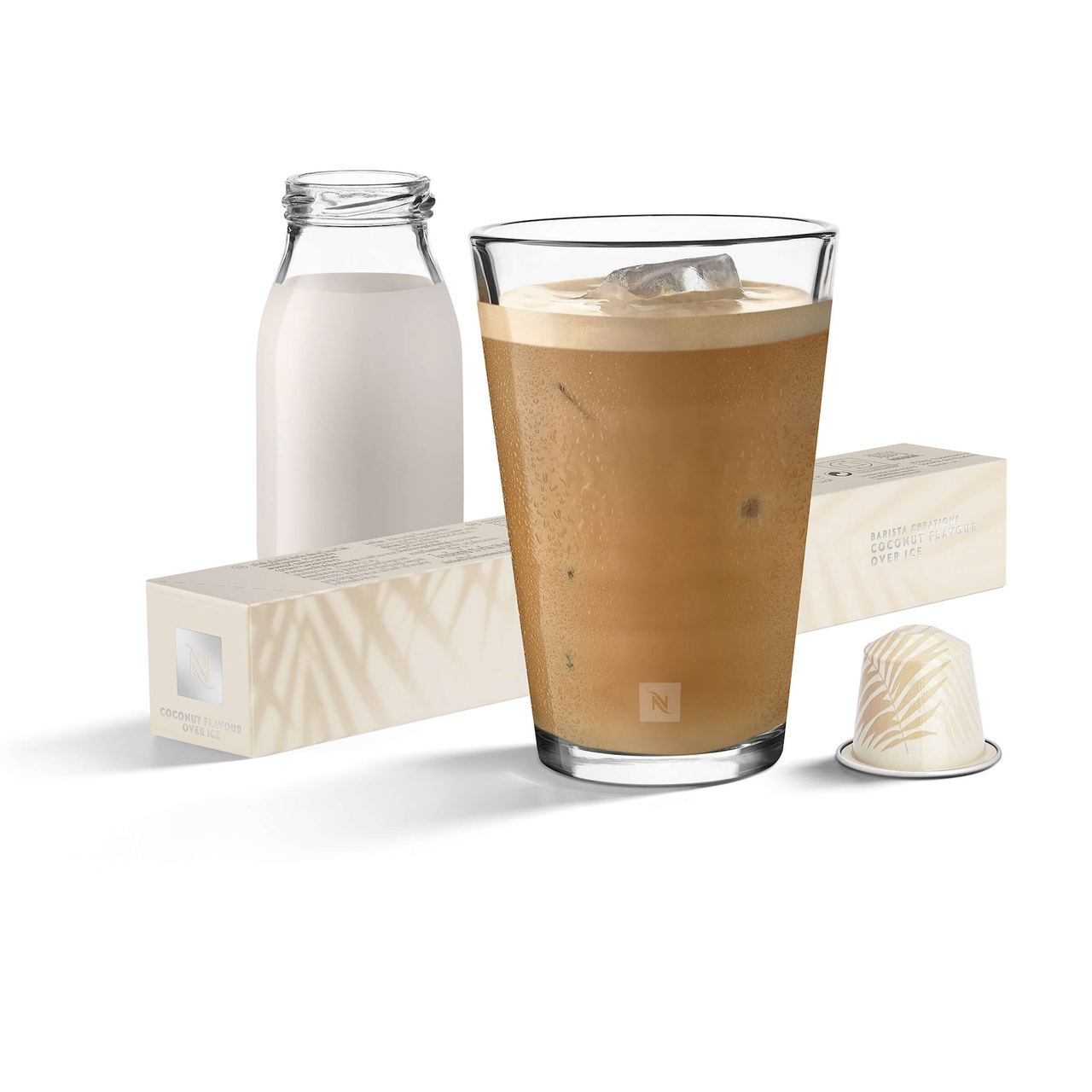 Kawa kapsułkowa Nespresso o smaku kokosa na lodzie