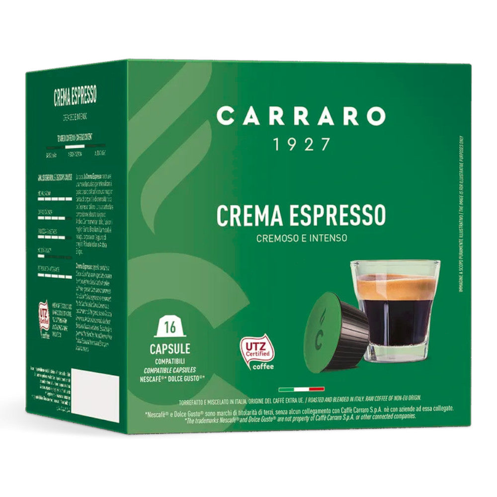 Kawa w kapsułkach Carraro Dolce Gusto Crema Espresso, 16 szt.