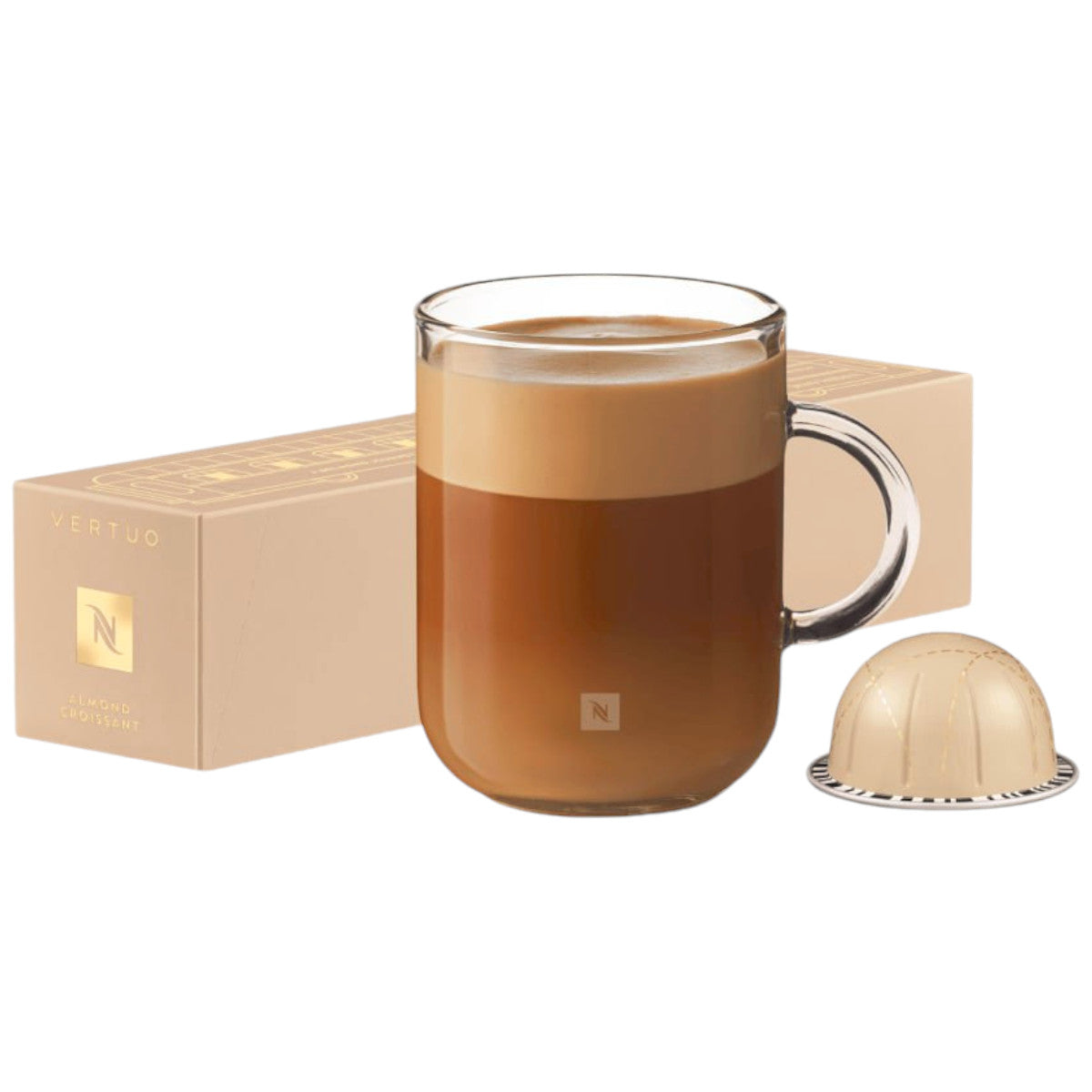 Kapsułki do kawy Nespresso Vertuo/Jean Imbert Almond Croissant (230 ml)