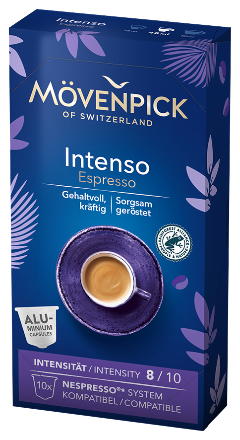 Kapsułki do kawy Mövenpick Intenso Espresso 10 szt.