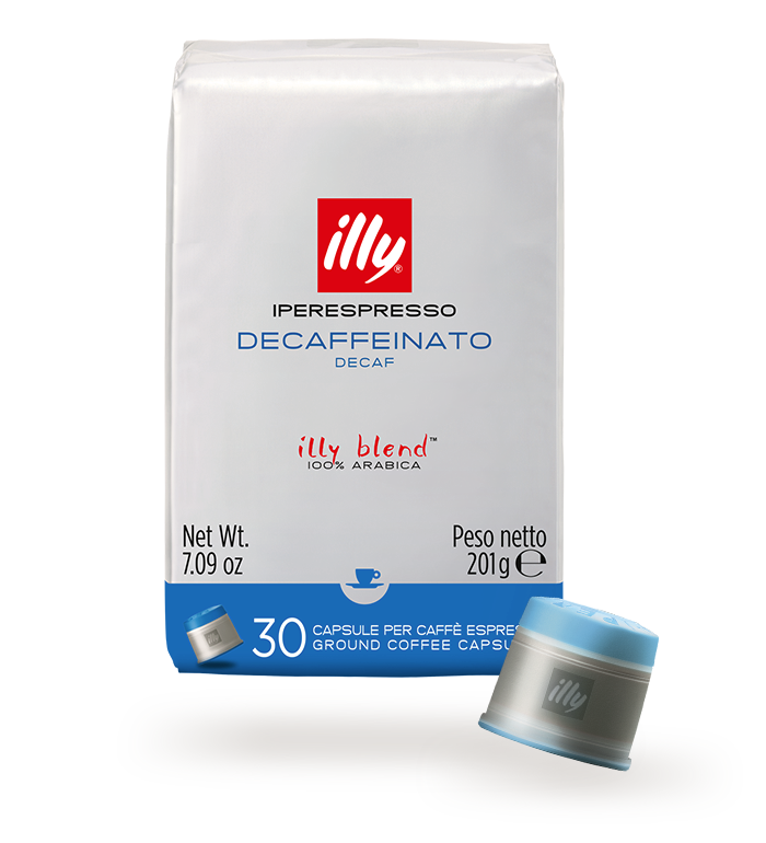 Kawa w kapsułkach Illy Iperespresso Decaffeinato, 30 szt