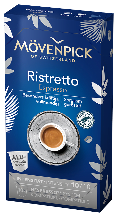 Kawa w kapsułkach Mövenpick Ristretto Espresso 10 szt