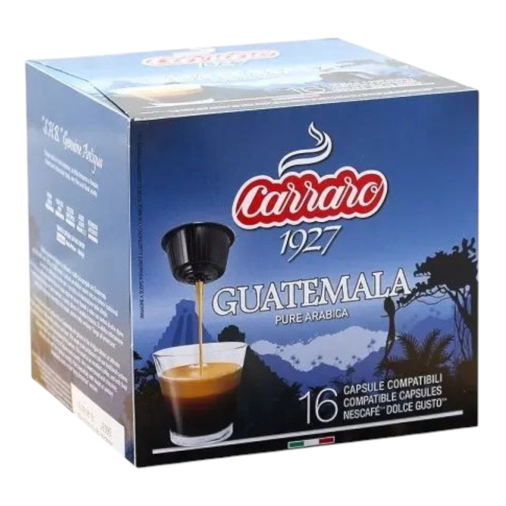 Kawa w kapsułkach Carraro Dolce Gusto Single Origin Guatemala, 16 szt.