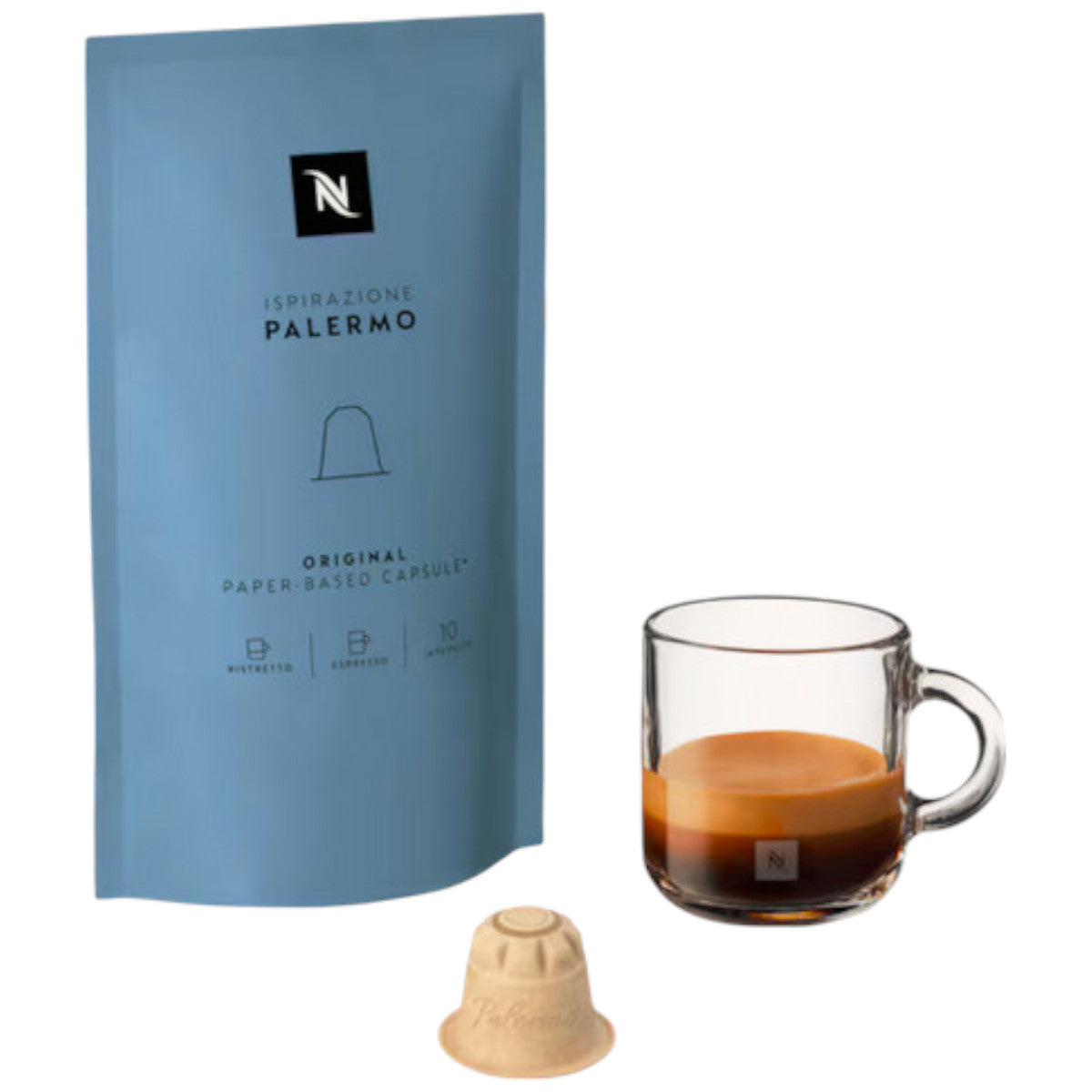 Kawa w kapsułkach Nespresso Ispirazione Palermo Original Comostabili