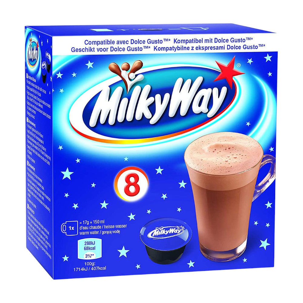 Gorąca czekolada w kapsułkach Nescafe Dolce Gusto Milky Way, 8 szt.