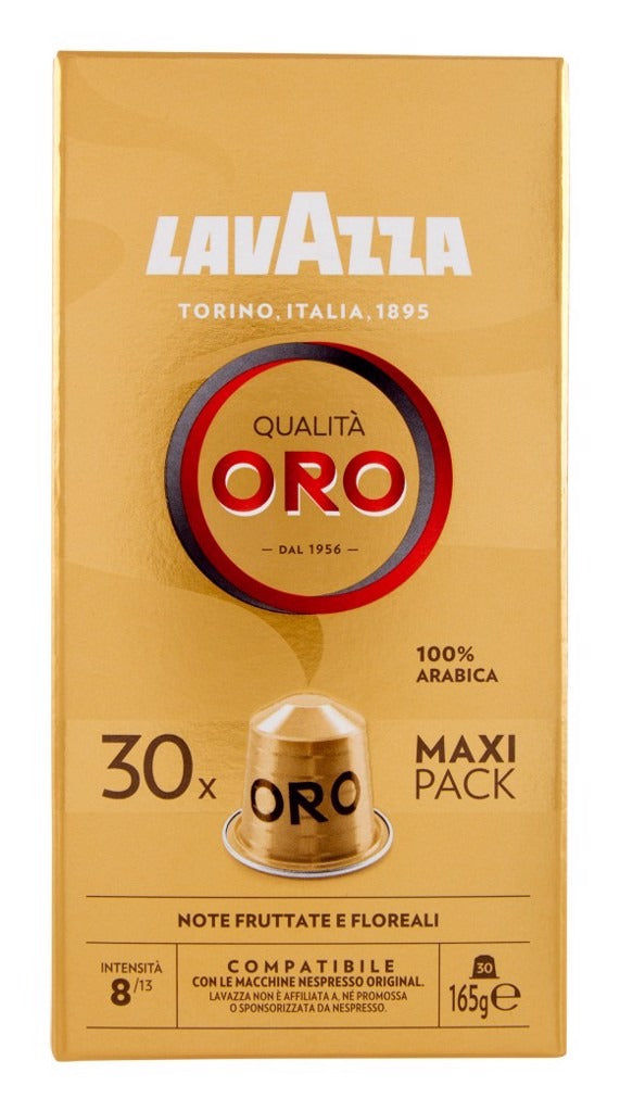 Kapsułki z kawą Lavazza Gold Quality ORO Nespresso, 30 kapsułek
