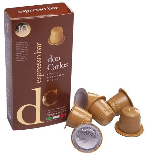 Kapsułki Carraro don Carlos Espresso Bar Nespresso