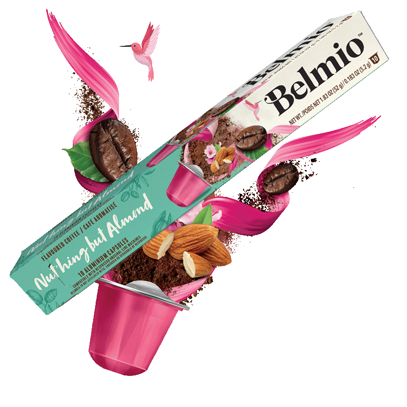 Kapsułki do kawy Belmio Nut'hing but Almond Nespresso format