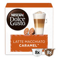 Kawa w kapsułkach Nescafé Dolce Gusto Latte Macchiato Karmelowa, 16 szt.