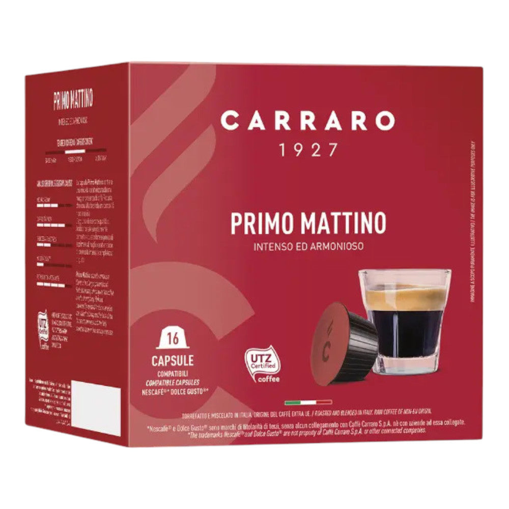 Kawa w kapsułkach Carraro Dolce Gusto Primo Mattino, 16 szt.