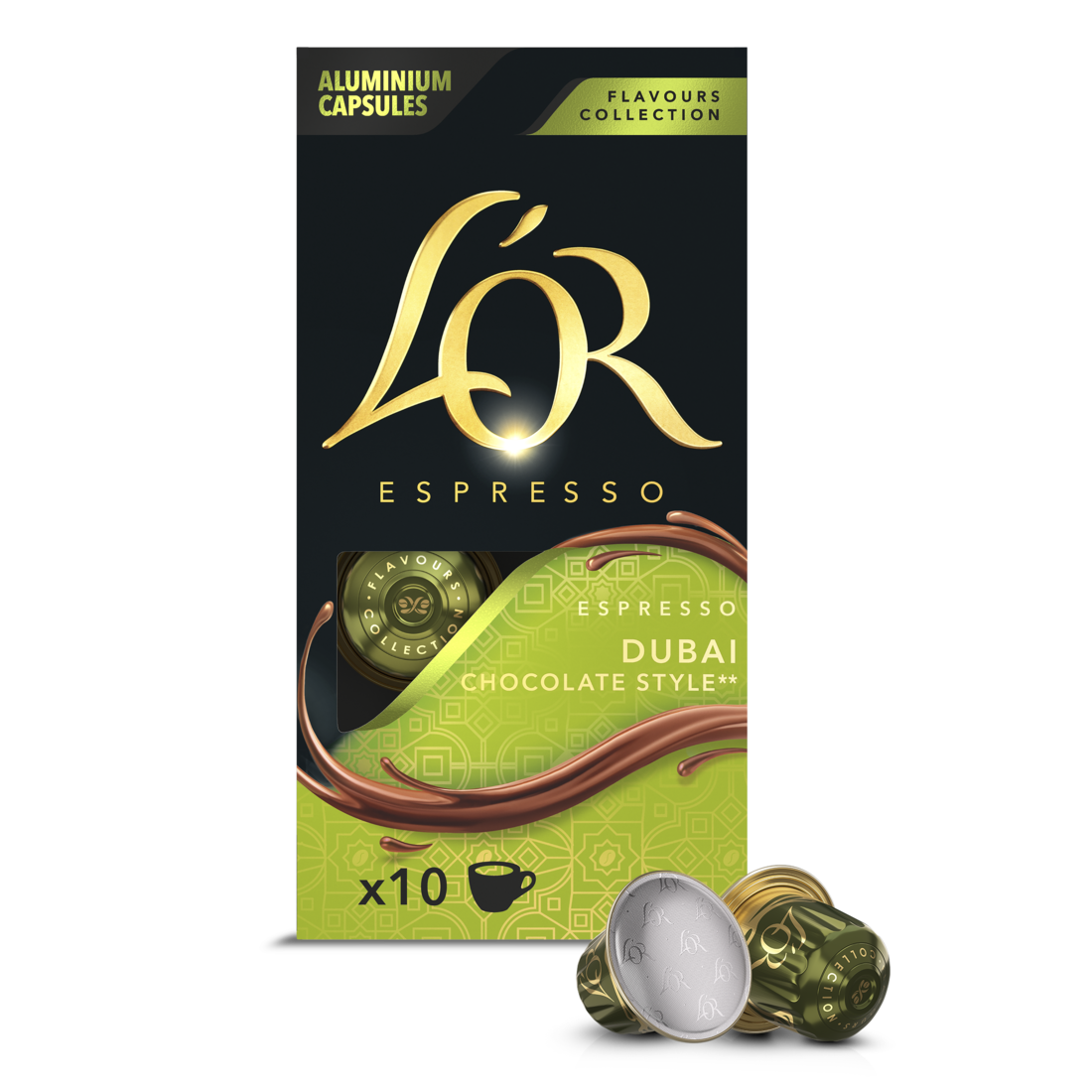 Kapsułki z kawą L'OR Espresso Dubai Chocolate Style 10 kapsułek