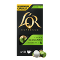 Kawa mielona w kapsułkach Nespresso LOR Lungo Elegante 10 szt., 52 g