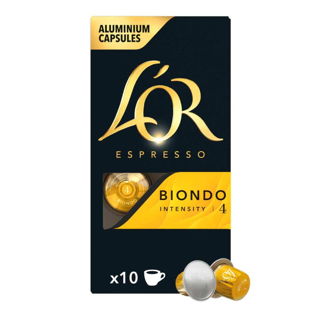 Kawa w kapsułkach Nespresso L'OR Espresso Biondo, 10 szt.