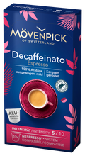 Kapsułki do kawy Mövenpick Decaffeinato 10 szt.