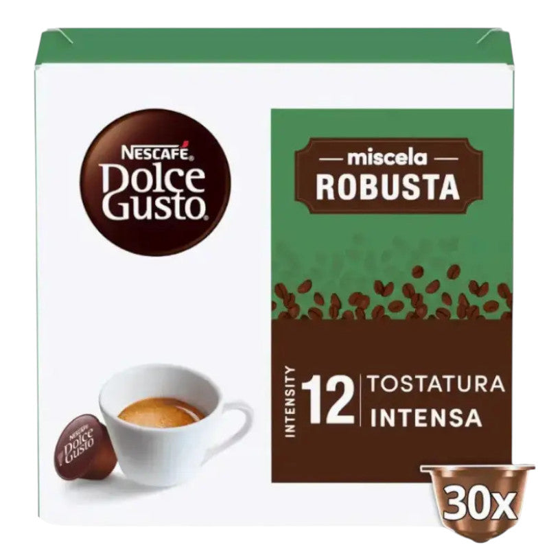 Kawa w kapsułkach Nescafé Dolce Gusto Miscela Robusta, 30 szt.