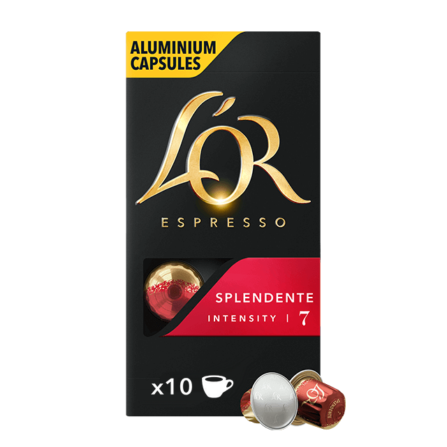 Kawa mielona w kapsułkach Nespresso LOR Espresso Splendente 10 szt., 52 g