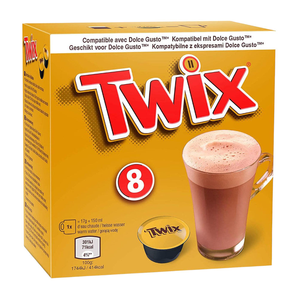 Gorąca czekolada w kapsułkach Nescafe Dolce Gusto Twix, 8 szt.