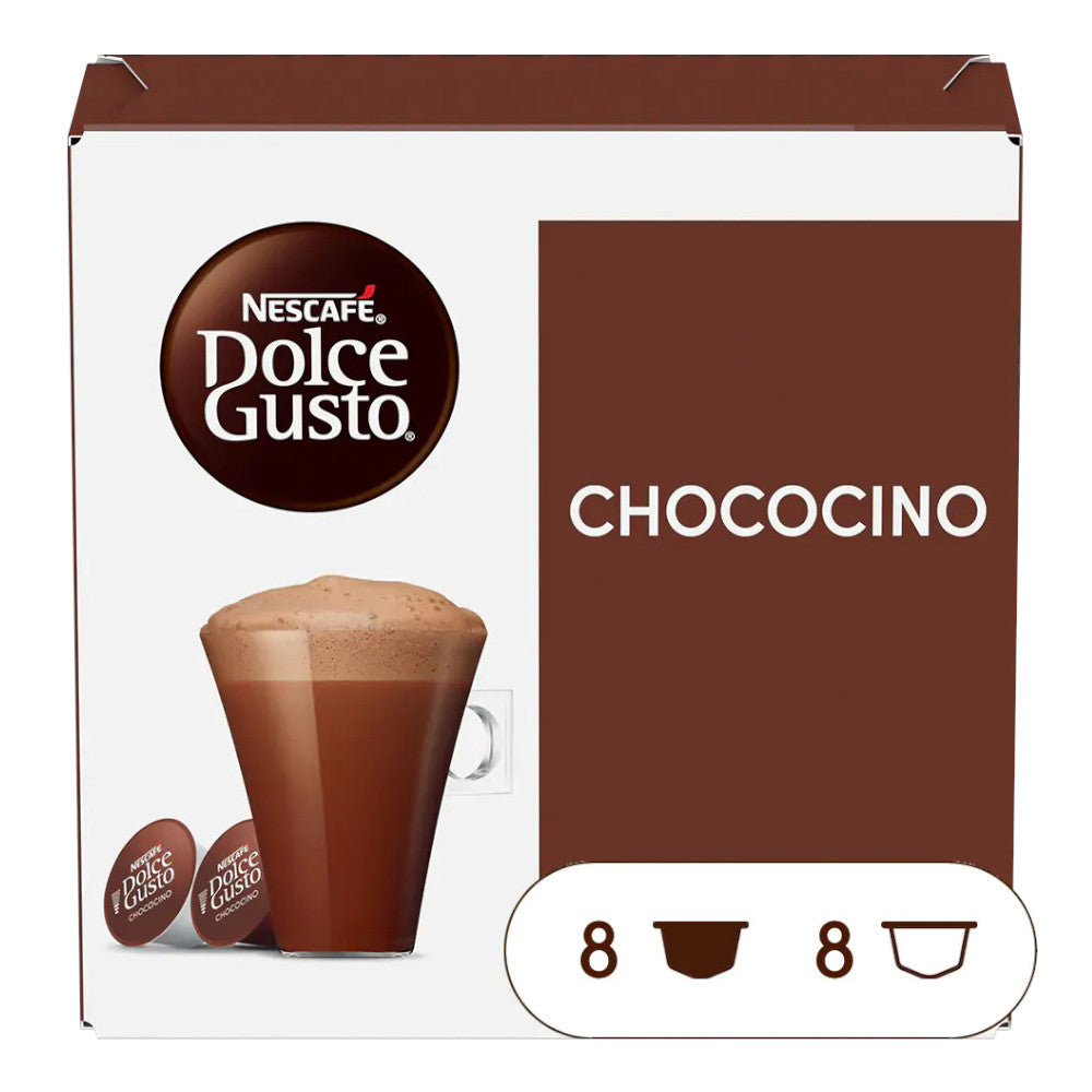 Gorąca czekolada w kapsułkach Nescafé Dolce Gusto Chococino, 16 szt.