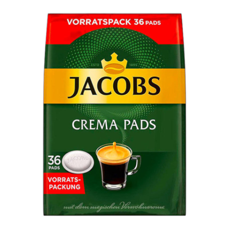 Kawa w torebkach Senseo Jacobs Cafe Crema, 36 szt.