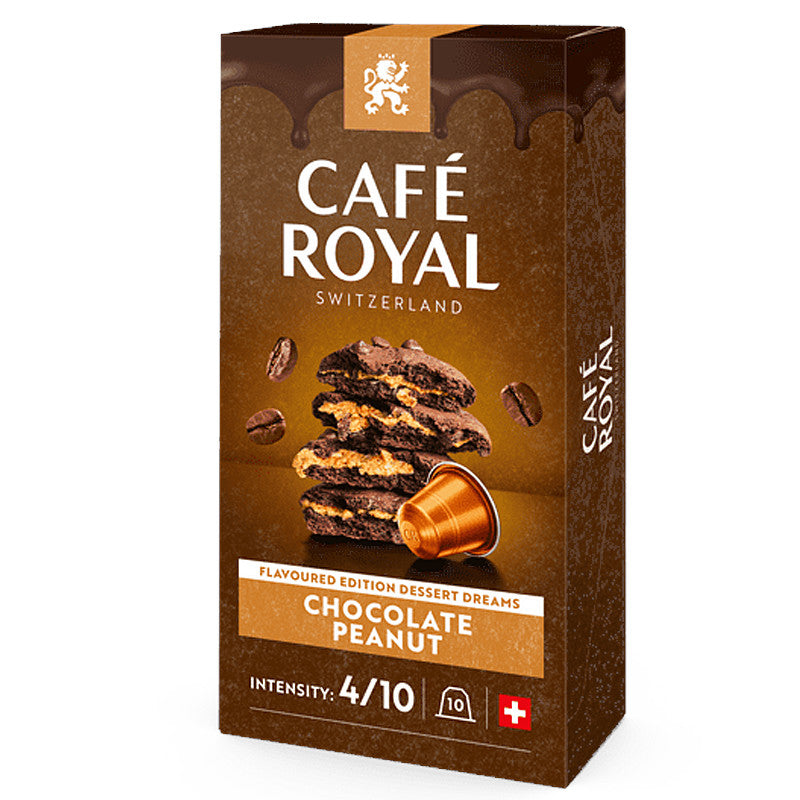 Kapsułki z kawą Cafe Royal Chocolate Peanut (10 szt.)
