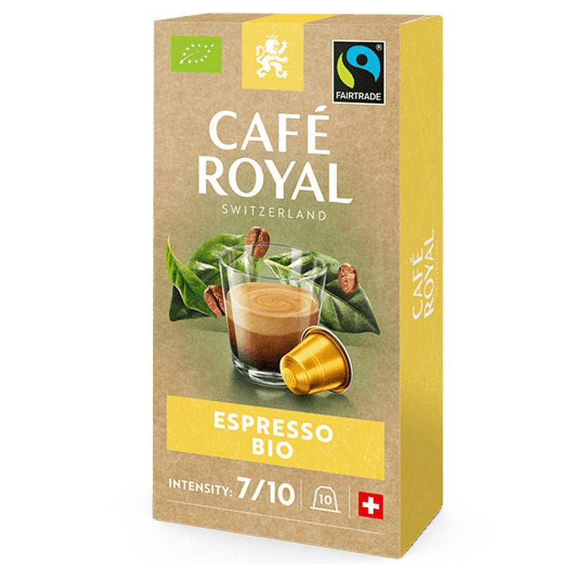 Kapsułki z kawą Cafe Royal Espresso Bio (10 szt.)