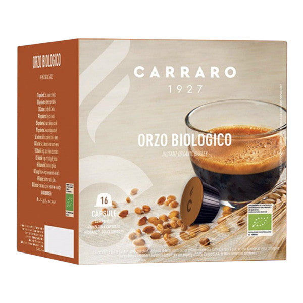 Kawa w kapsułkach Carraro Dolce Gusto Orzo Biologico, 16 szt.