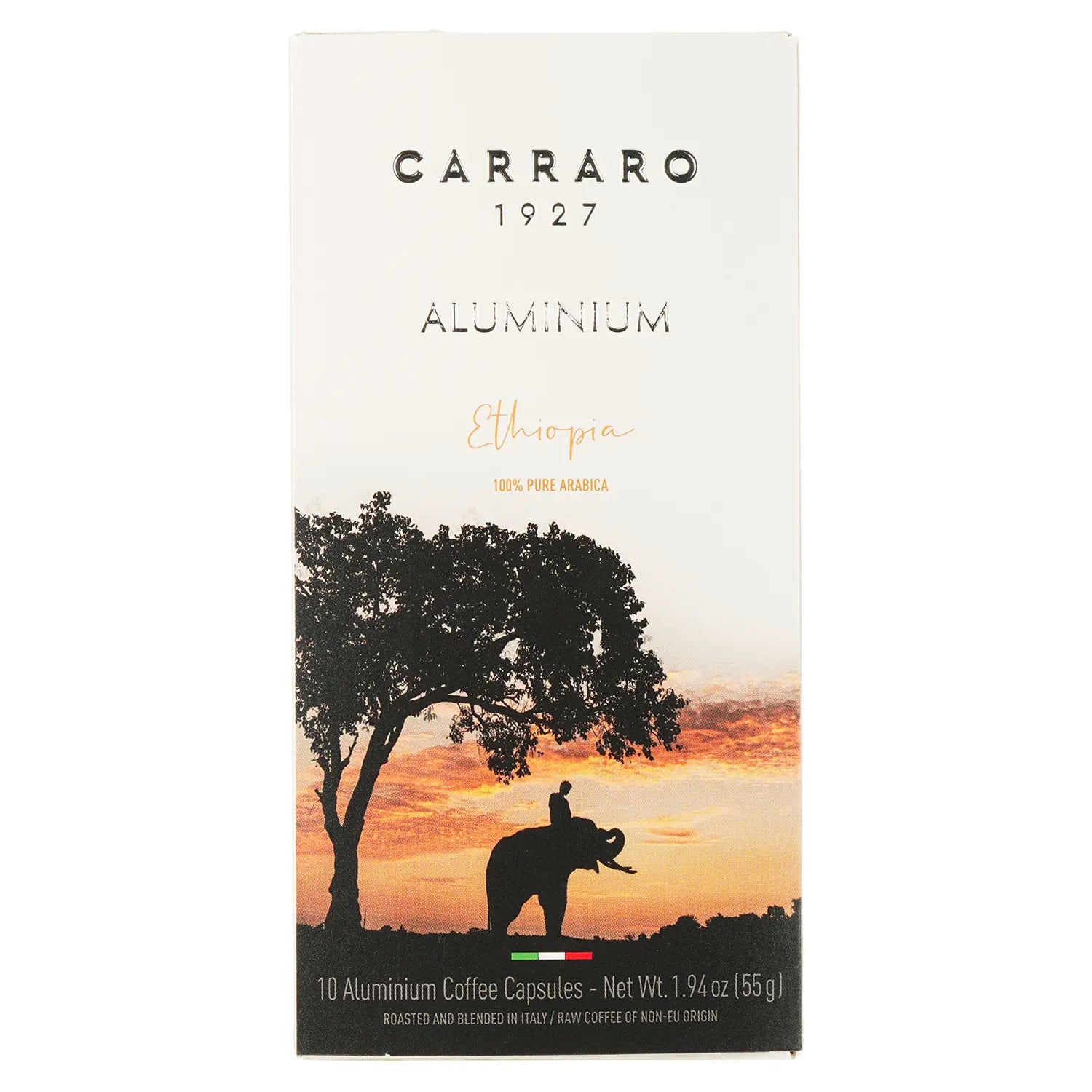 Kawa w kapsułkach Carraro Nespresso Aluminum Ethiopia (10 szt.)
