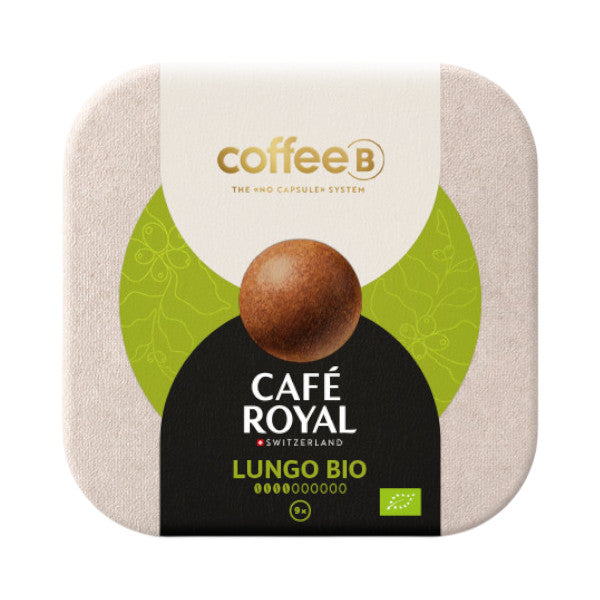 Kawa w kapsułkach CoffeeB by Café Royal Lungo Bio, 9 szt.