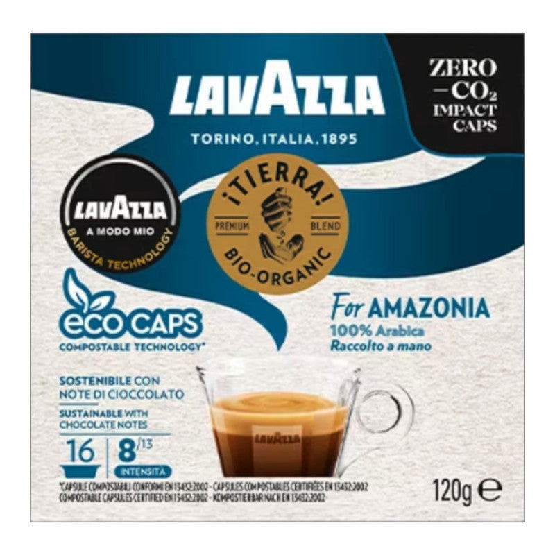 Kawa w kapsułkach Lavazza A Modo Mio ¡Tierra! Dla Amazonii, 16 szt.