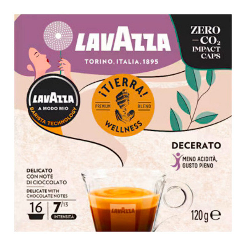 Kawa w kapsułkach Lavazza A Modo Mio ¡Tierra! Wellness Decerato, 16 szt.