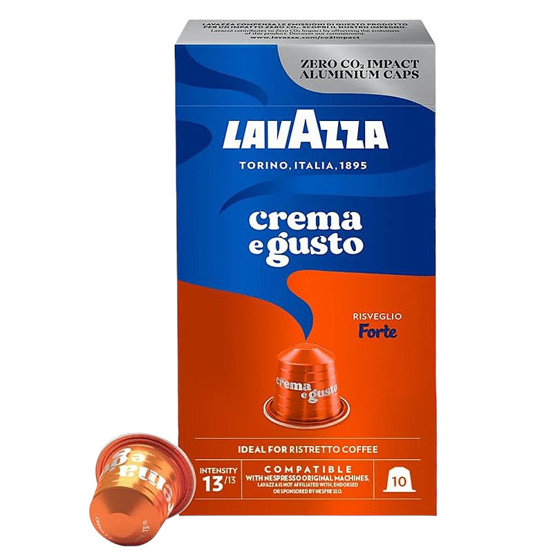 Kapsułki z kawą Lavazza Crema e Gusto Forte Nespresso, 10 szt.