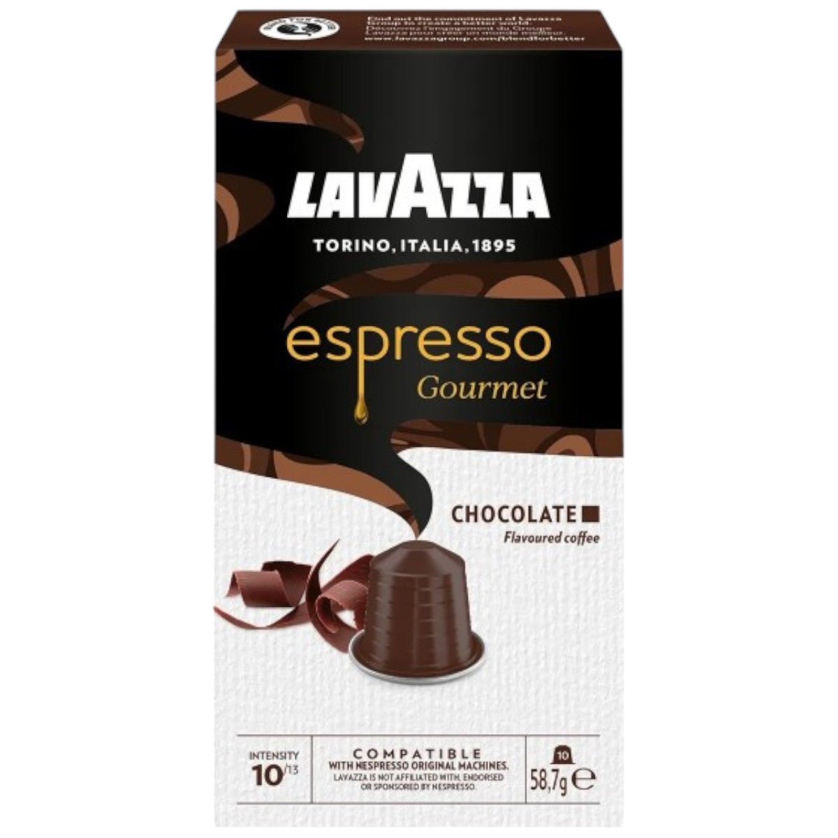 Kapsułki z kawą Lavazza Espresso Gourmet Chocolate Nespresso, 10 szt.