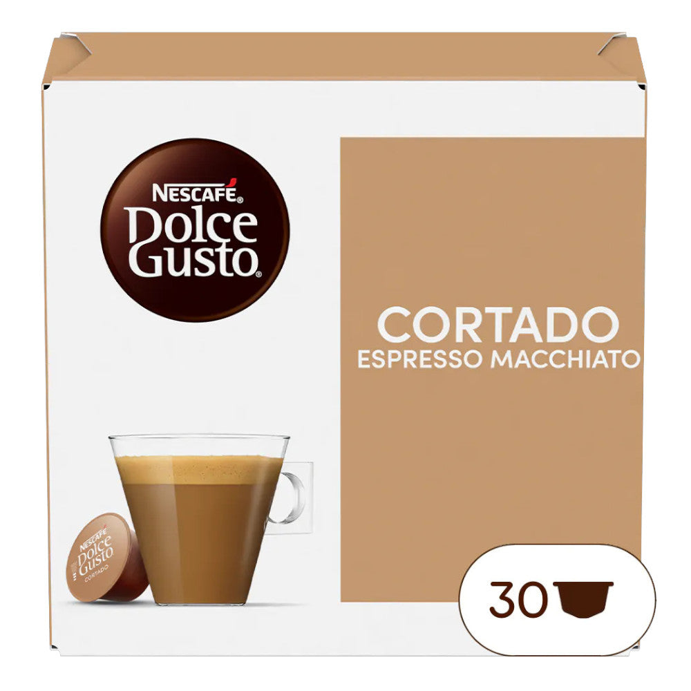 Kawa w kapsułkach Nescafé Dolce Gusto Cortado Espresso Macchiato, 30 szt.