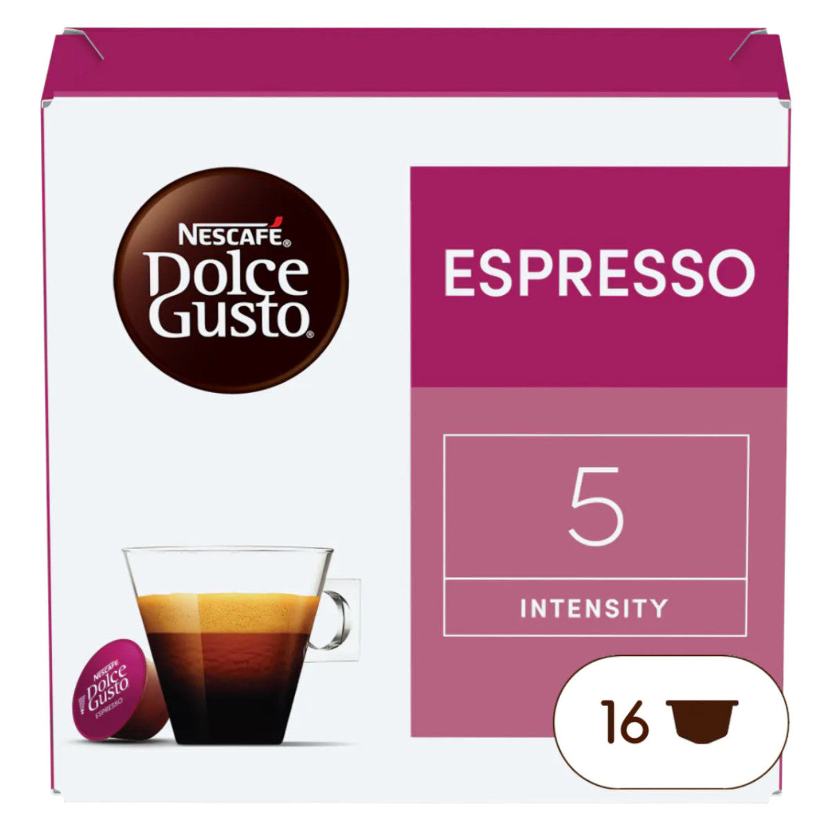 Kawa w kapsułkach Nescafé Dolce Gusto Espresso, 16 szt.