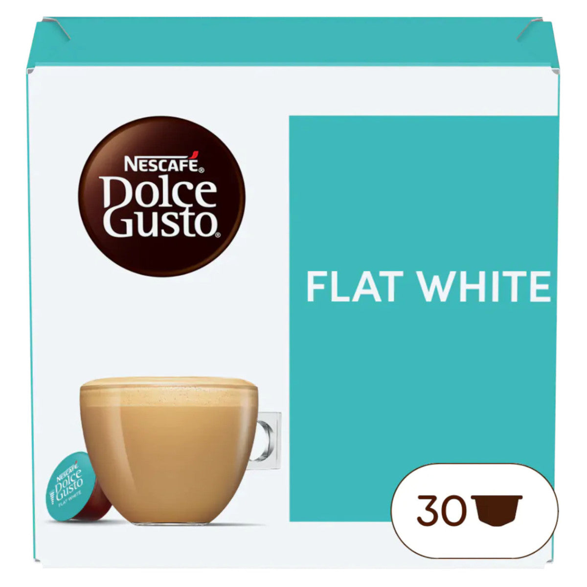 Kapsułki z kawą Nescafé Dolce Gusto Flat White, 30 szt.