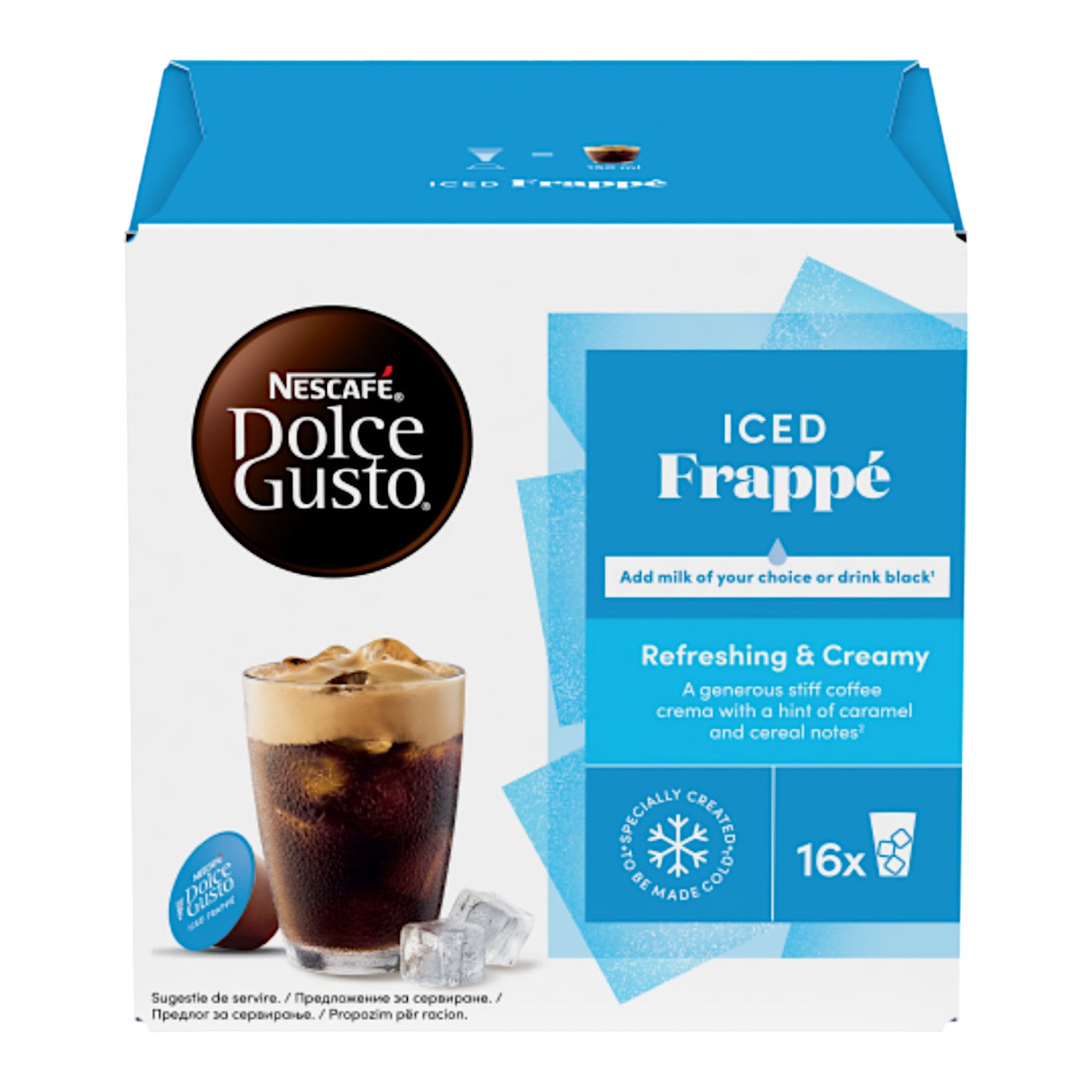 Kawa w kapsułkach Nescafé Dolce Gusto Iced Frappé, 16 szt.