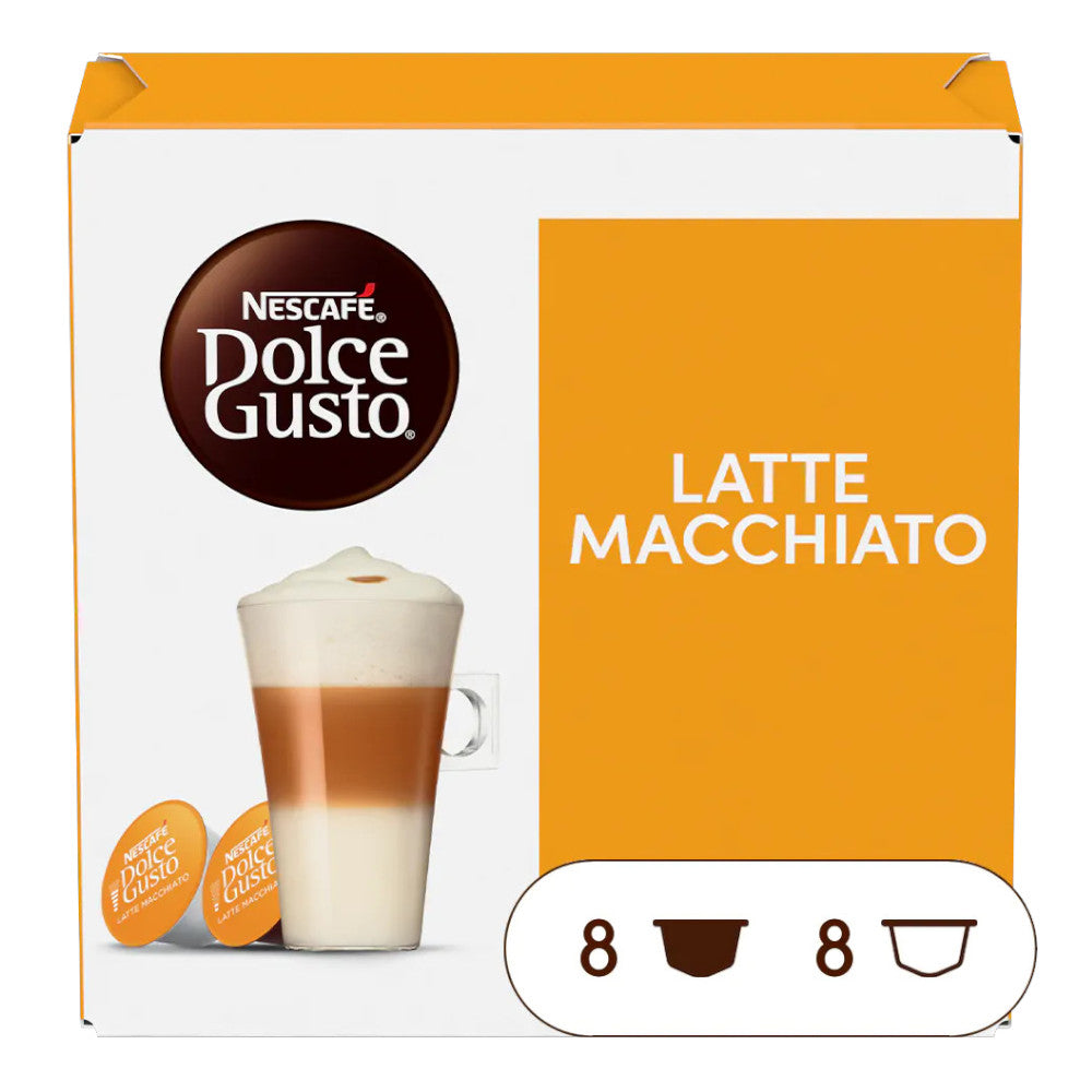 Kawa w kapsułkach Nescafé Dolce Gusto Latte Macchiato, 16 szt.