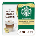 Kawa w kapsułkach Starbucks Nescafé Dolce Gusto Madagascar Vanilla Macchiato, 12 szt.