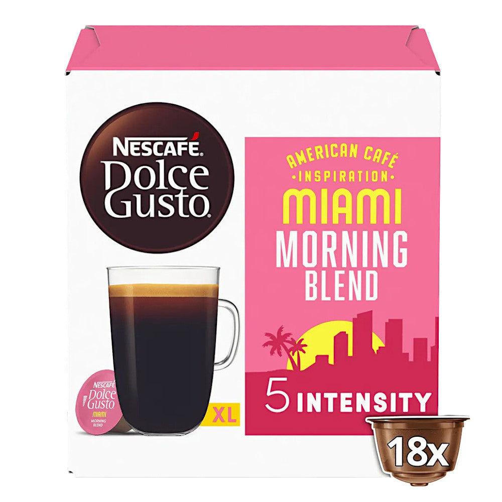 Kawa w kapsułkach Nescafé Dolce Gusto Miami Morning, 18 szt.
