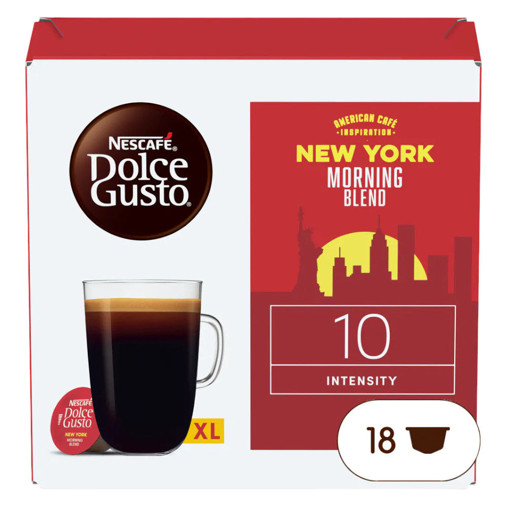 Kapsułki z kawą Nescafé Dolce Gusto New York Morning, 18 szt.