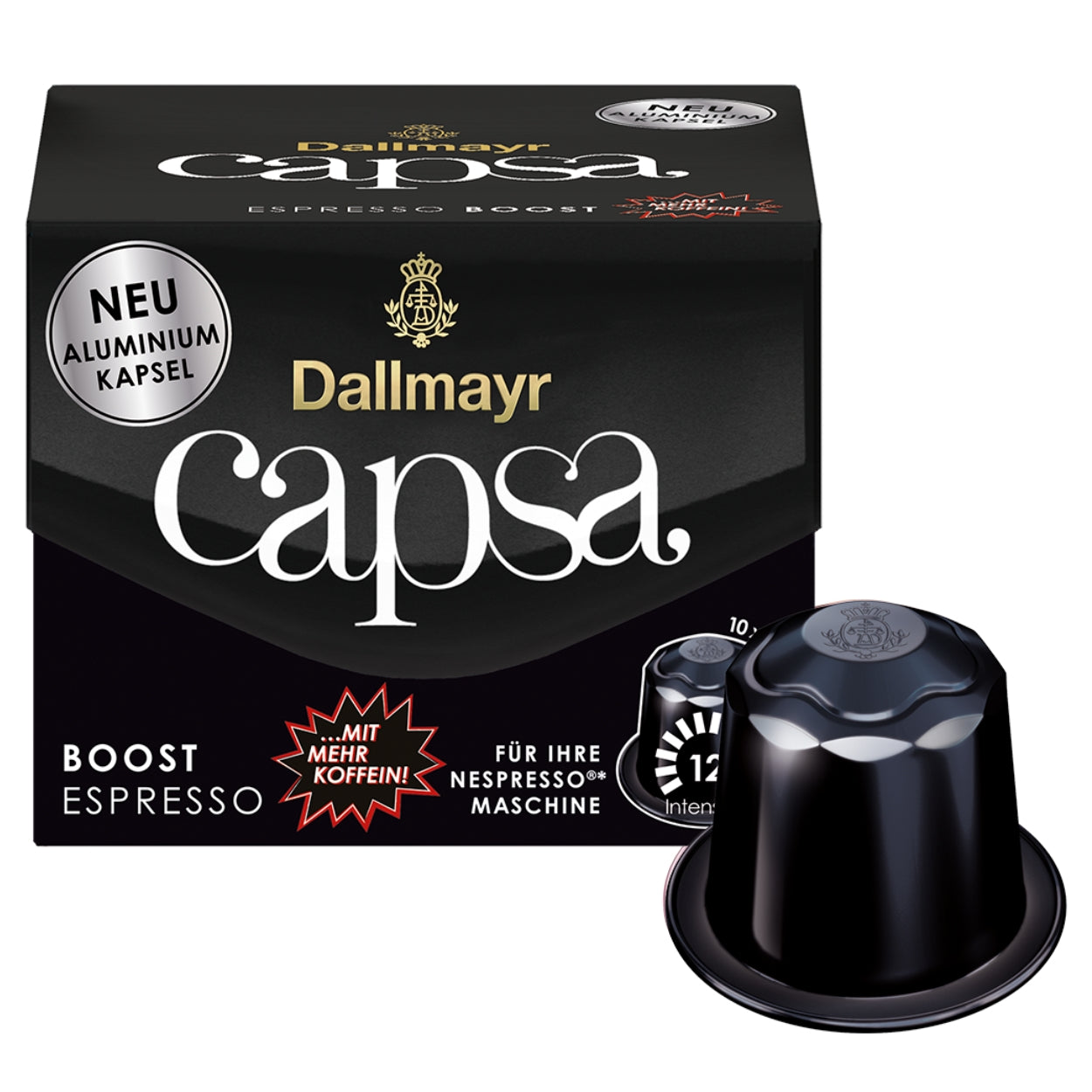 Kapsułki do kawy Nespresso Dallmayr Capsa Espresso Boost, 10 szt.