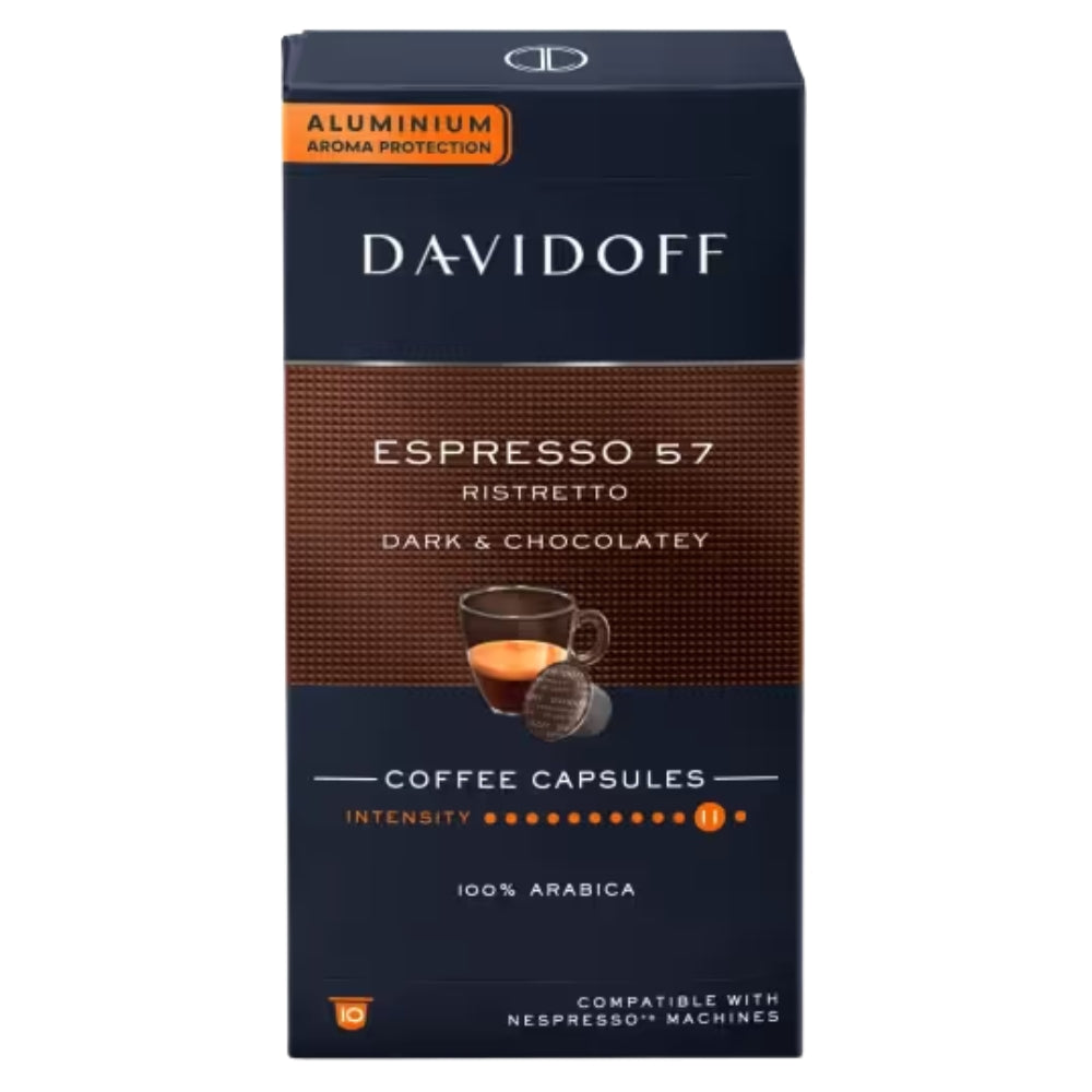 Kapsułki z kawą Nespresso Davidoff Espresso 57, 10 szt.