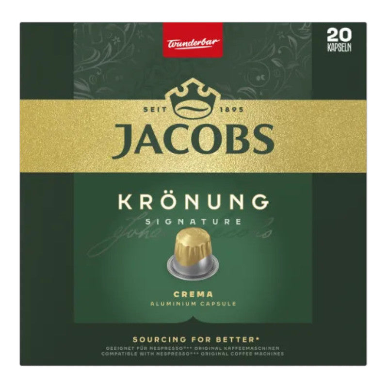Kawa w kapsułkach Nespresso Jacobs Lungo Krönung Signature, 20 szt.