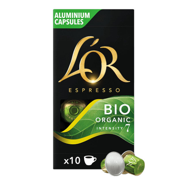 Kawa w kapsułkach Nespresso L'OR Espresso BIO - Classique, 10 szt.