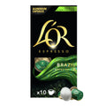 Kapsułki z kawą Nespresso L'OR Espresso Brazil, 10 szt.