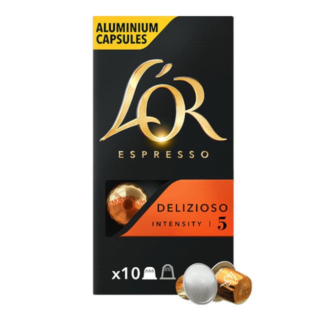 Kawa w kapsułkach Nespresso L'OR Espresso Delizioso, 10 szt.