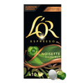 Kawa w kapsułkach Nespresso L'OR Espresso Noisette Hazelnut, 10 szt.